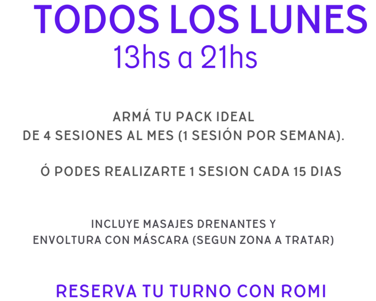 VELASLIM- 3 zonas