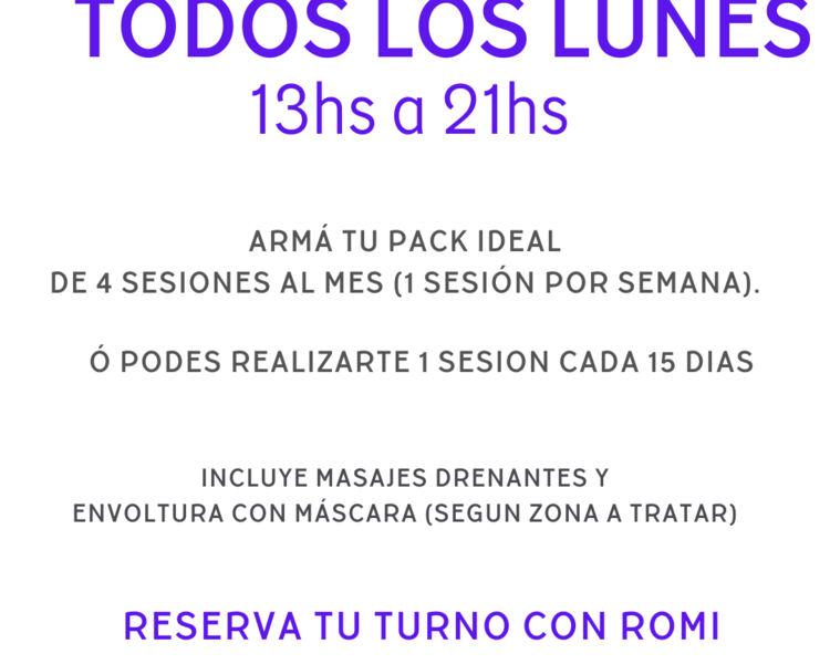 VELASLIM PACK- 1 zona 