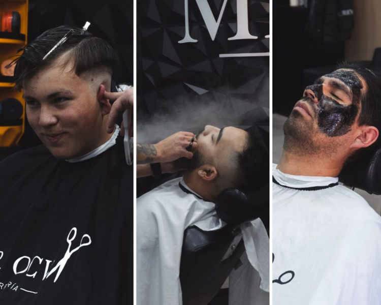 Corte de cabello, ritual de barba, mascarilla y perfilado de cejas