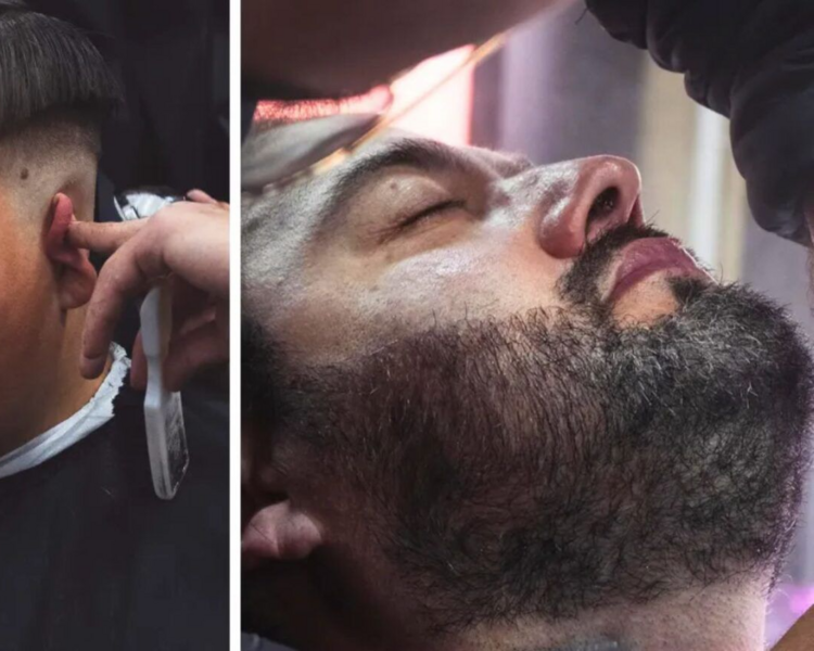 Corte de cabello y ritual de barba 