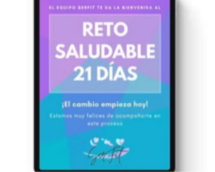 Reto saludable 21 días nutrición