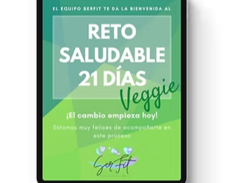 Reto saludable 21 días nutrición (Veggie)