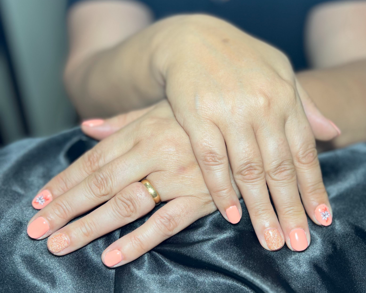 SEMI o TRADI - PROMO 2 colores, Deco 1 uña