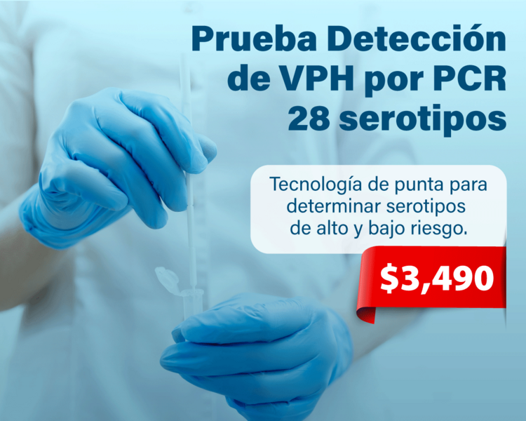 Prueba para Detección de VPH por PCR