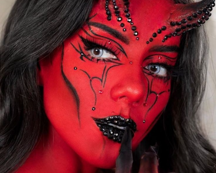 Maquillaje Hallowen+ pupilentes