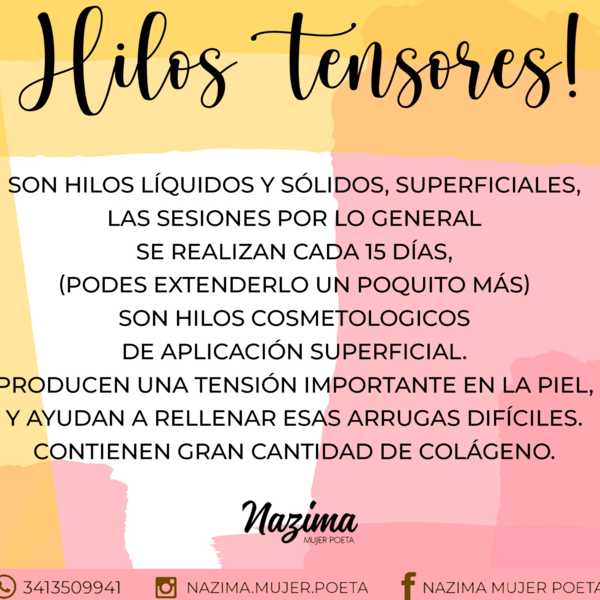 HILOS TENSORES SOLIDOS Y LIQUIDOS