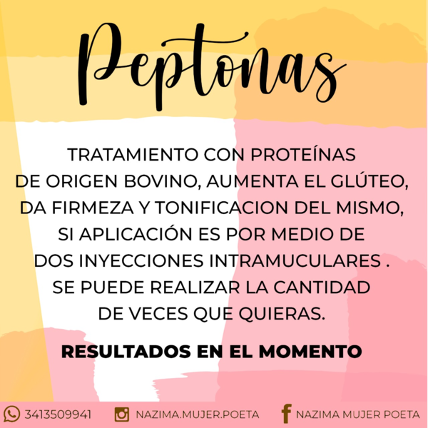 PEPTONAS LEVANTAMIENTO DE GLÚTEOS