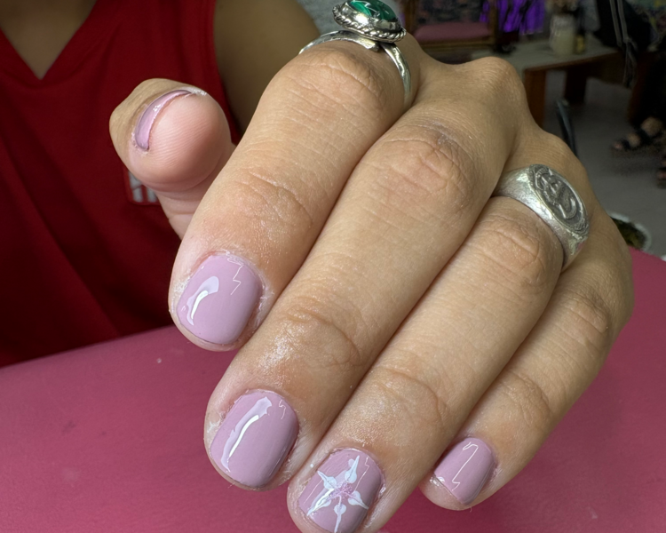 Semipermanente con diseño 