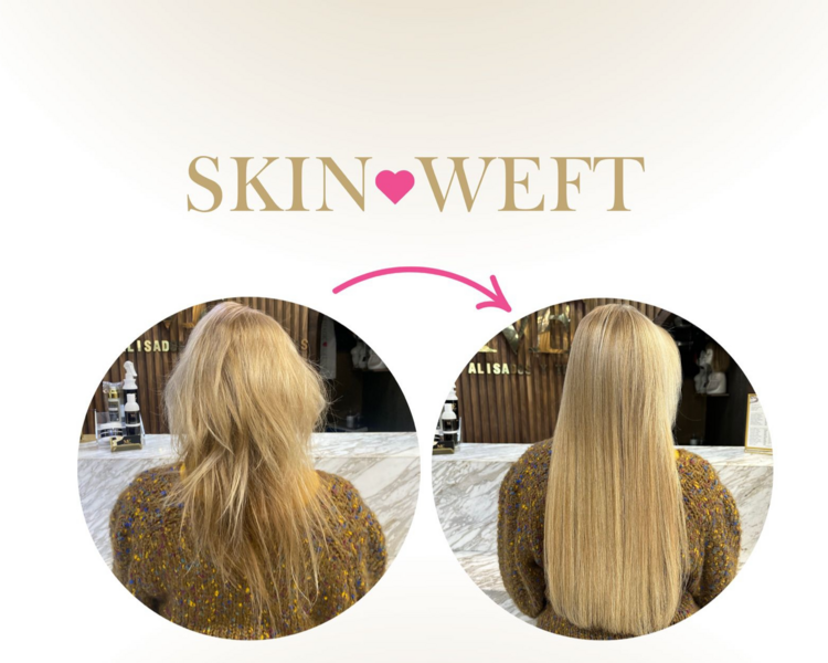 Aplicación 8 pares SKIN WEFT