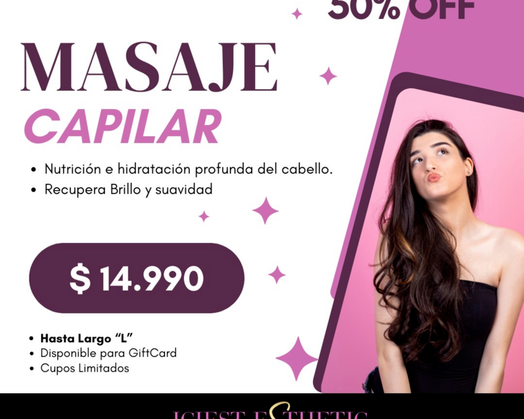 MASAJE CAPILAR NUTRICIÓN E HIDRA 𝐝𝐞𝐬𝐝𝐞