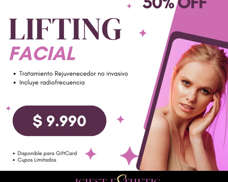 LIFTING FACIAL REJUVENECI RADIO FRECUENCIA 
