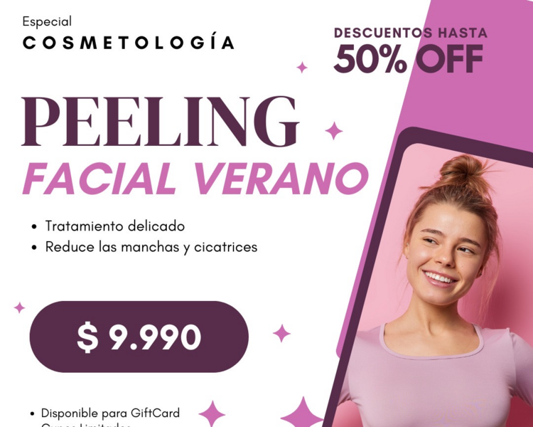 PEELLING FACIAL (CON ÁCIDO GLICÓLICO O MICRODERMOABRASION 