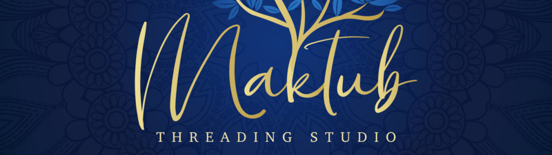 Maktub Threading Studio banner