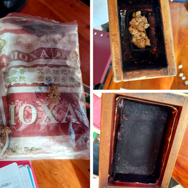 Moxibustion para tonificar