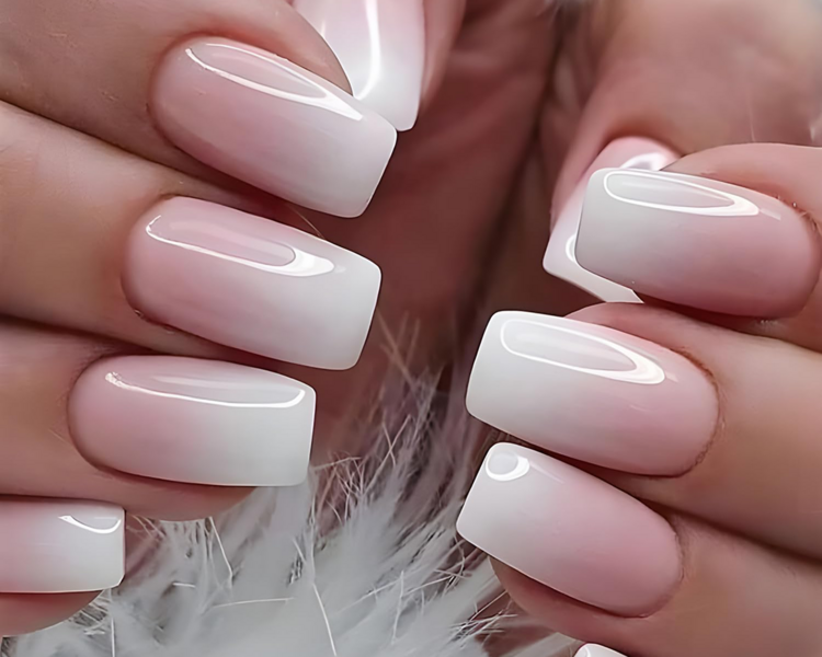 Esmaltado permanente con francesa o degrade 