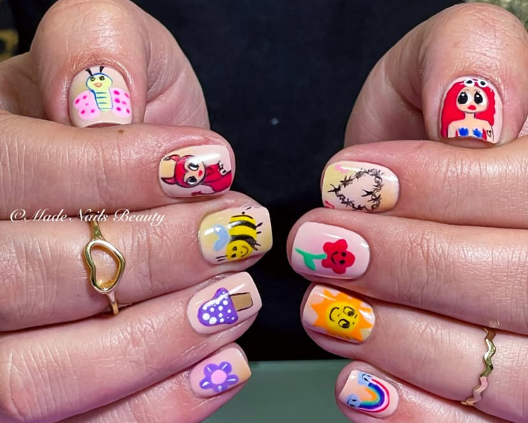 Esmaltado Permanente con Nail Art (desde)