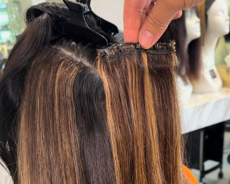 Retiro 1 pieza de micro ring en cortina