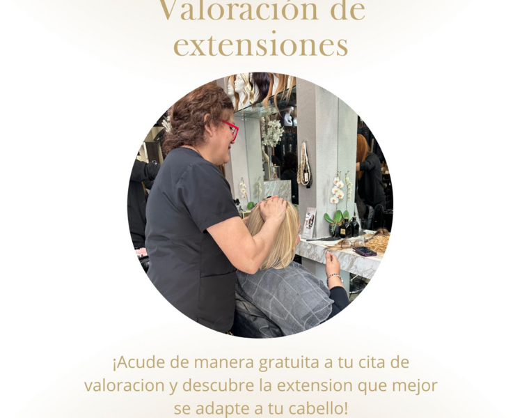 Valoración y prueba de Extensiones de Cabello en cortina con Micro Ring