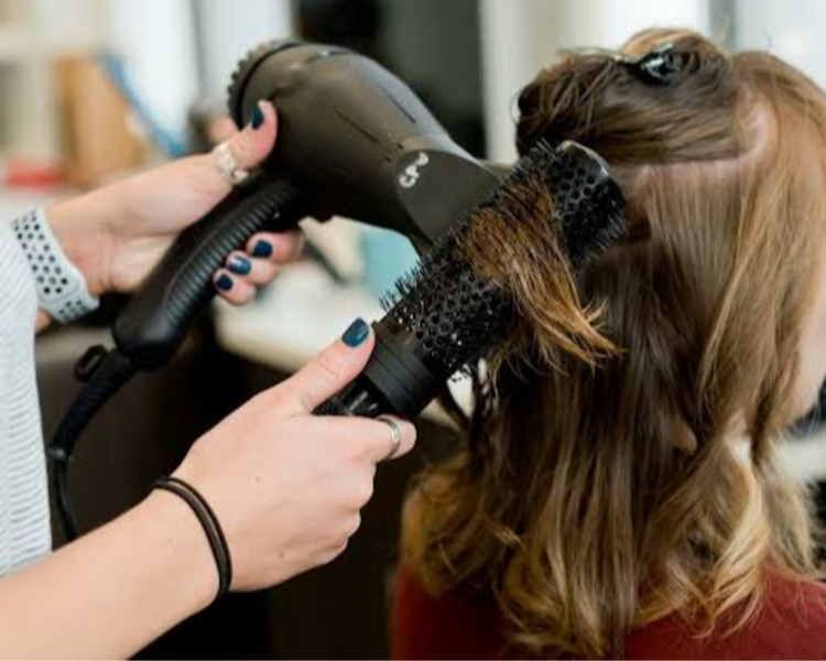Secado, planchado o curly Cabello Mediano
