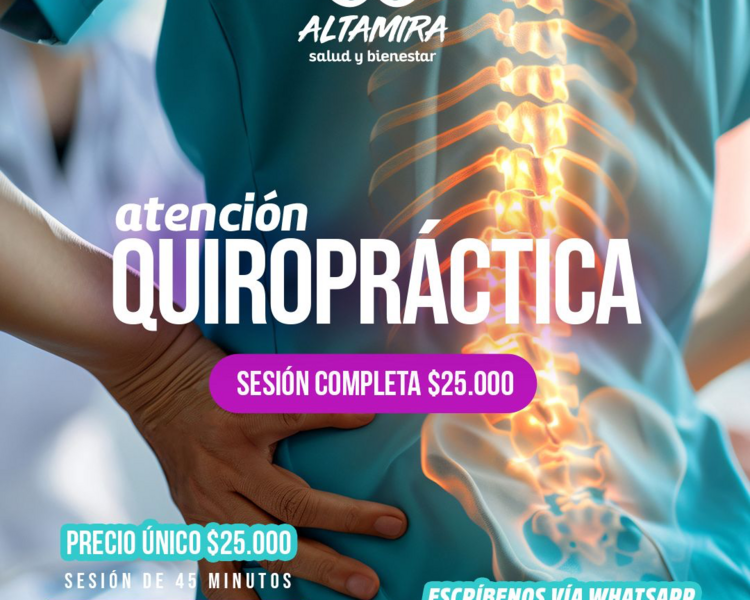 AJUSTE QUIROPRACTICO COMPLETO  