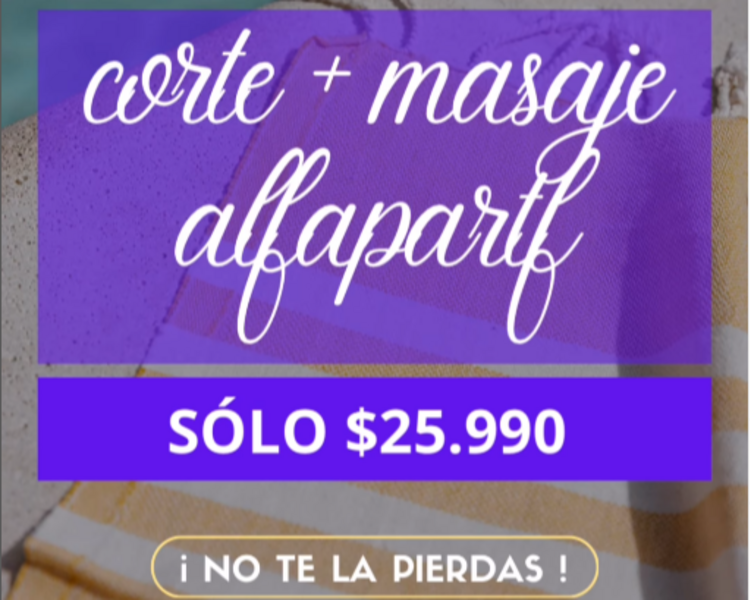 Corte Mujer + Masaje Alfaparf ®