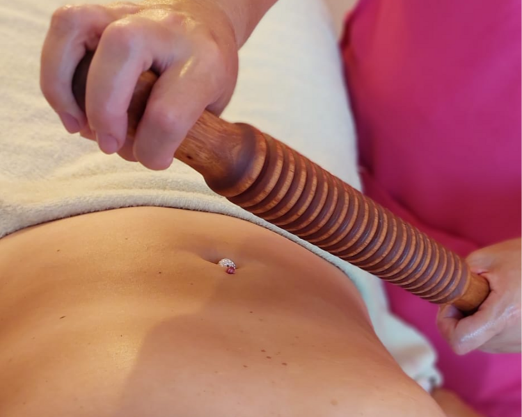 Maderoterapia por zona