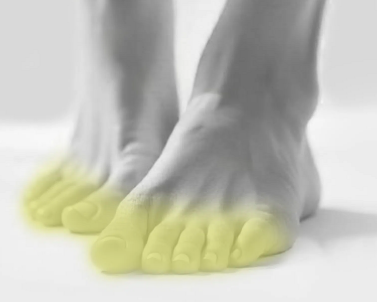 Depilación láser dedos de los pies mujer (6 sesiones + 2 sesiones GRATIS)