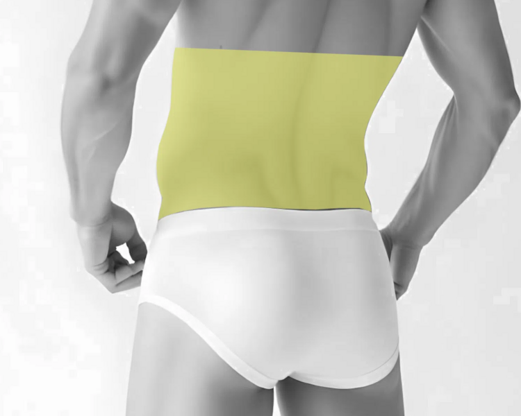 Depilación láser espalda inferior hombre (6 sesiones + 2 sesiones GRATIS) 