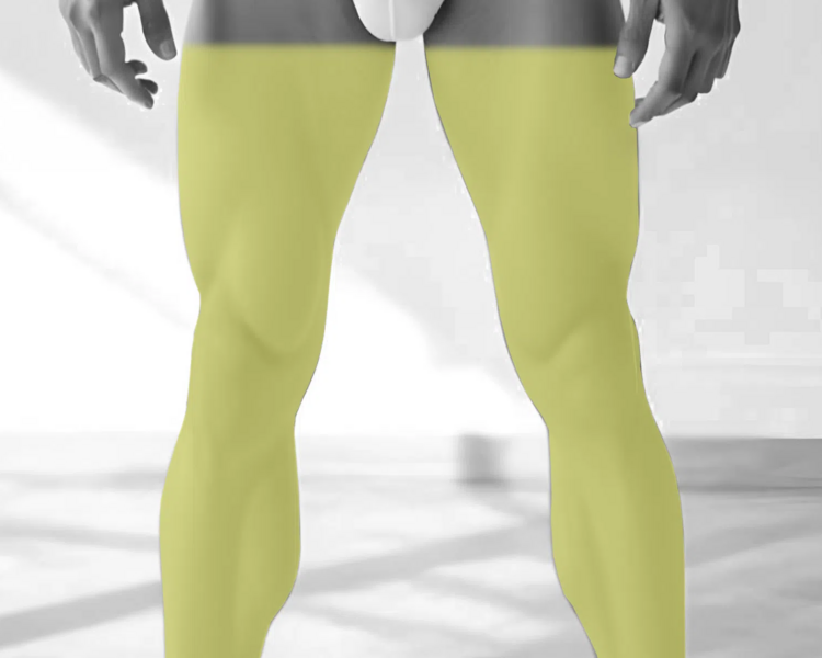 Depilación láser piernas completas hombre (6 sesiones + 2 sesiones GRATIS)