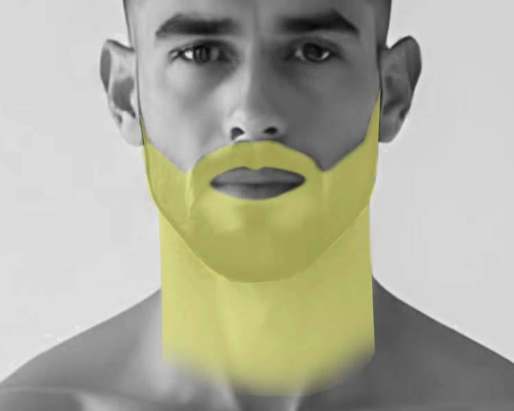 Pack: Depilación láser barba + cuello anterior hombre (6 sesiones + 2 sesiones GRATIS)