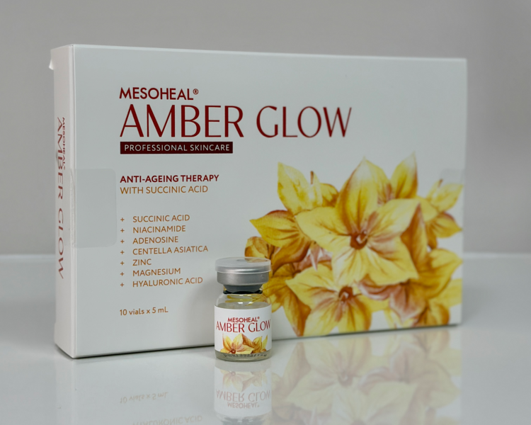 Mesoterapia facial "anti-aging" con Amber Glow (Dermapen, 1 sesión)