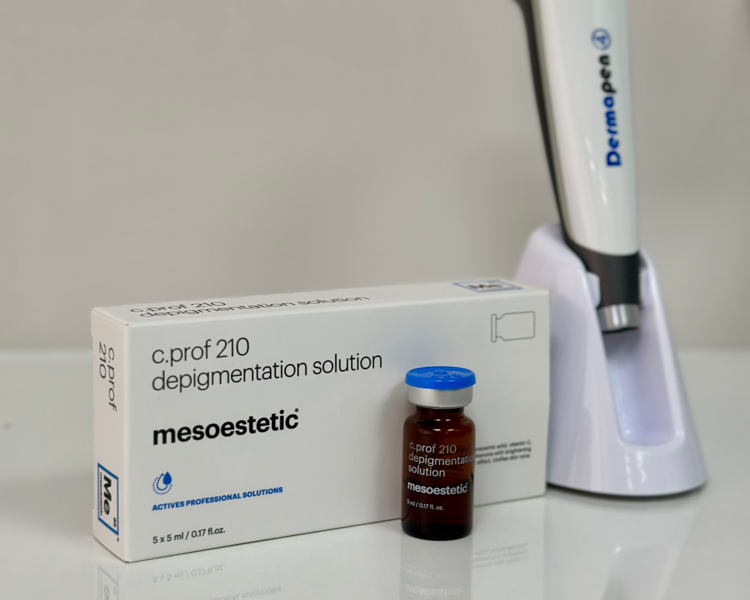 Mesoterapia facial despigmentante (Dermapen, 6 sesiones)