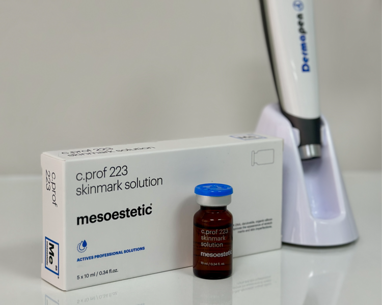 Mesoterapia facial para cicatrices (Dermapen, 1 sesión)