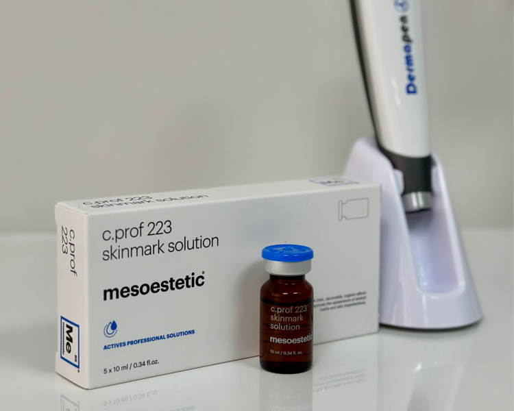 Mesoterapia facial para estrías cicatrices (Dermapen, 8 sesiones)