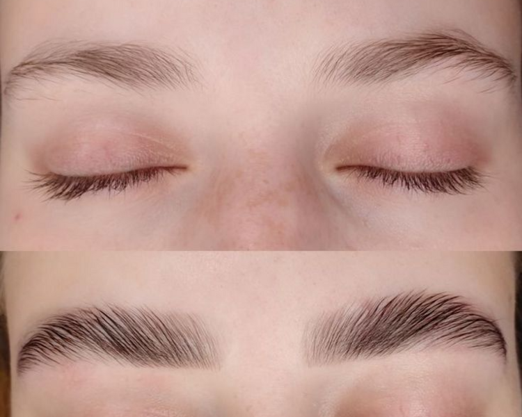PLANCHADO DE CEJAS CON PERFILADO