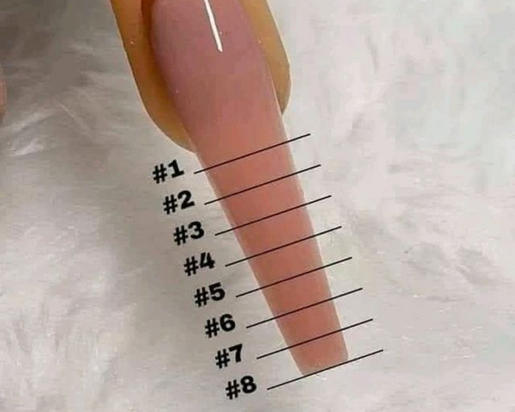 Uñas esculturales de acrílico #3