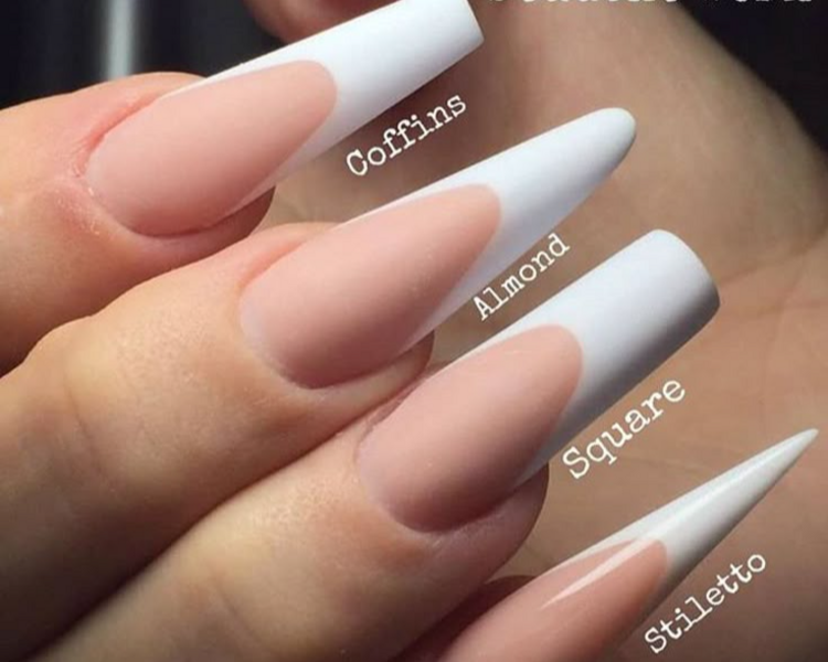 Uñas esculturales de acrílico #5 o más