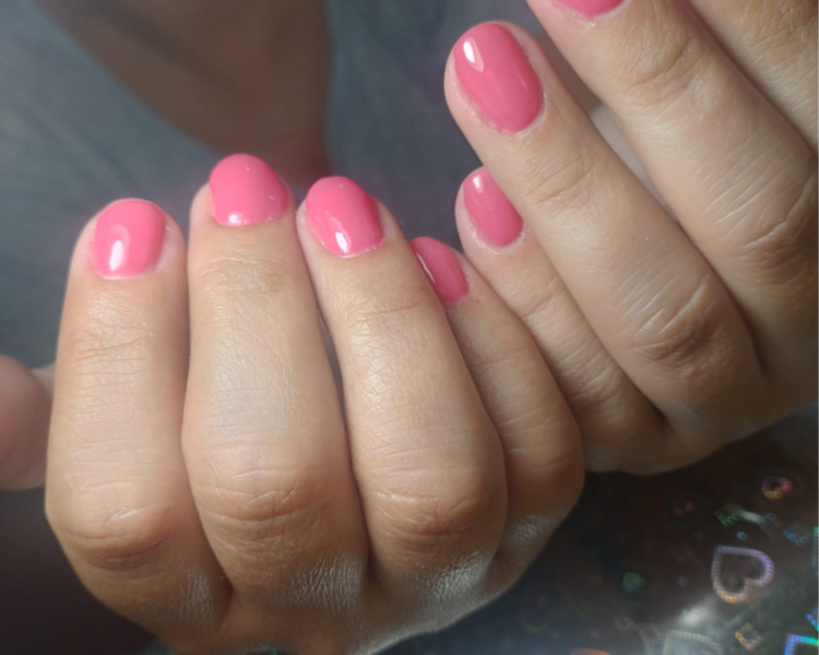 Capping en Gel con dos deco