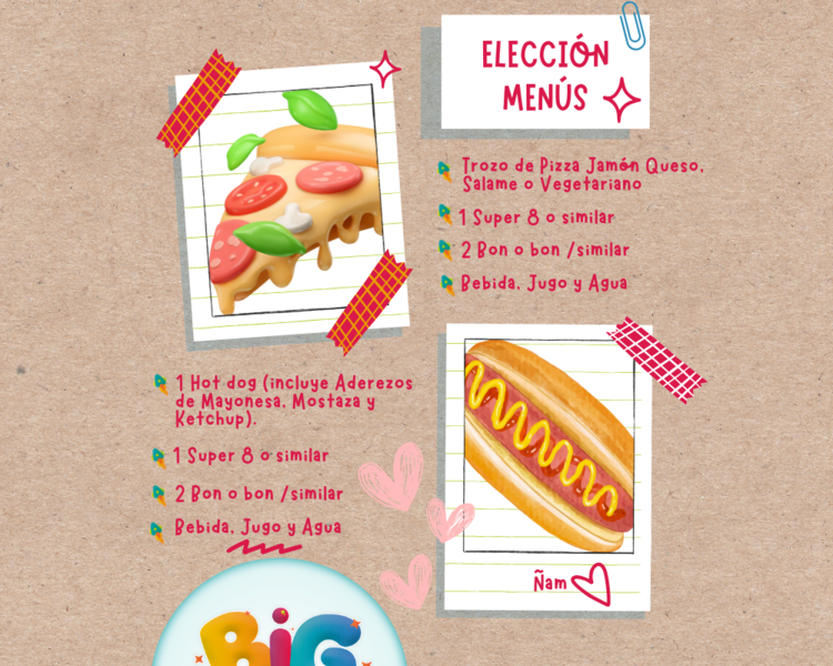 Evento Colegios CON Menú