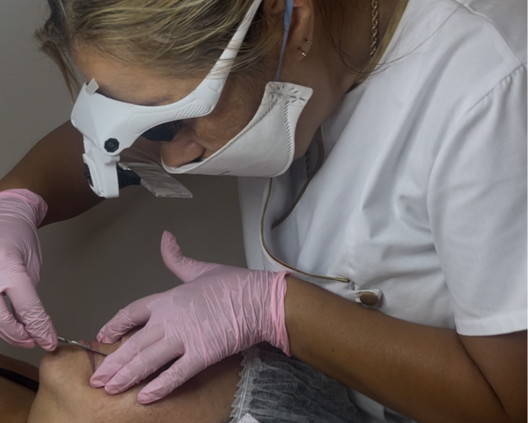 Higiene facial profunda