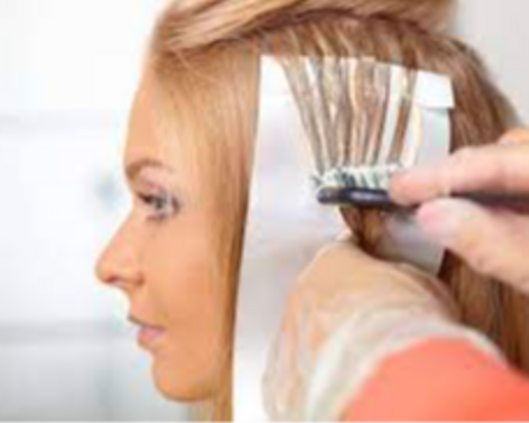 Mechas (Baño de Color + Decoloración) – Talla L (Hasta el Brasiere)