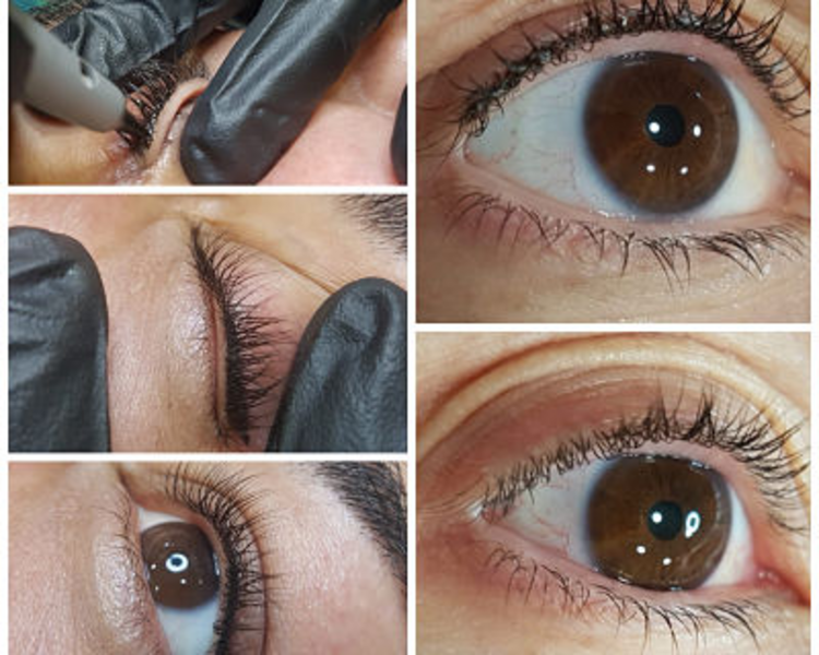 Delineado Entre Pestañas