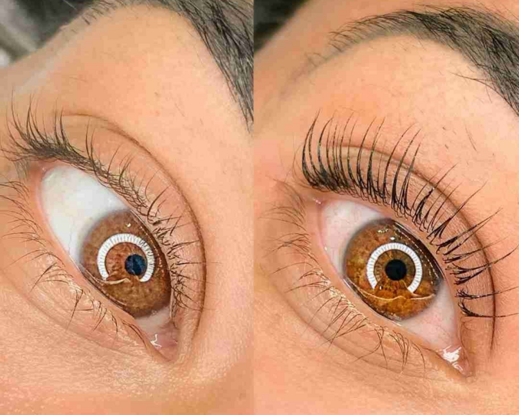 Lifting de Pestañas con Tinte y Keratina
