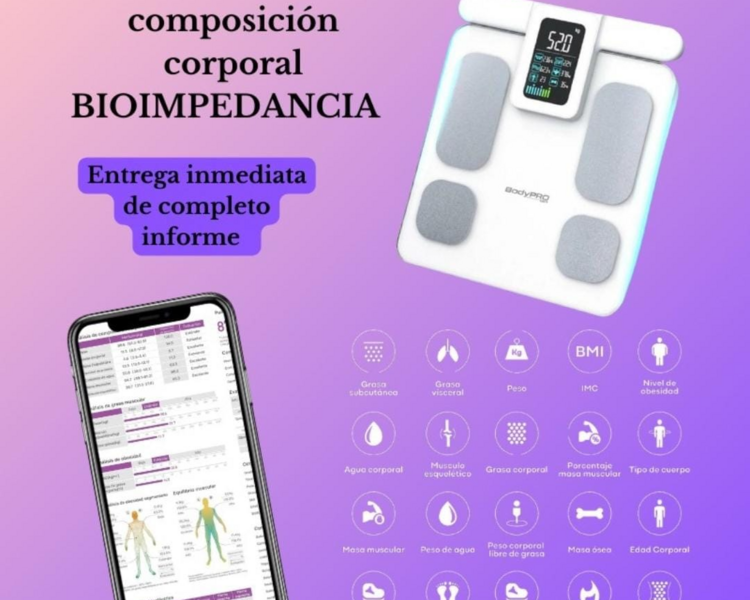 EVALUACIÓN DE COMPOSICIÓN CORPORAL (BIOIMPEDANCIA)