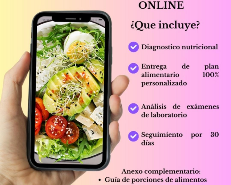 CONSULTA NUTRICIONAL ONLINE