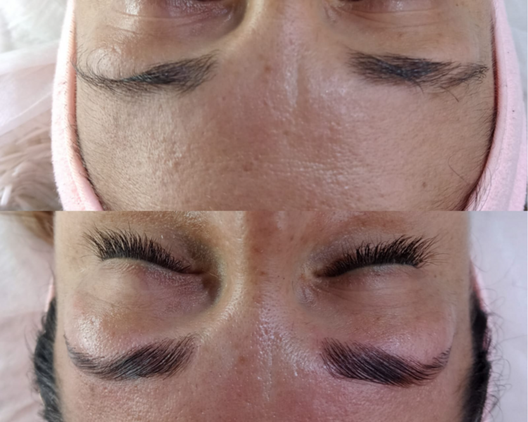 Laminado de  cejas (Diseño, Epilación, Laminado y Nutrición) 