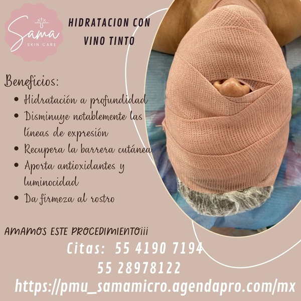 Vinoterapia lifting e hidratación (4 sesiones)