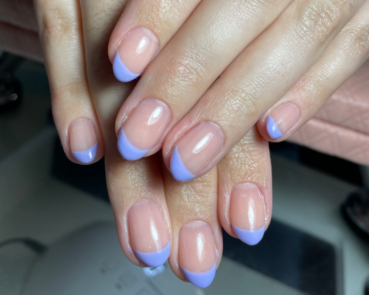 Manicura Perm. Diseño Francesa colores 