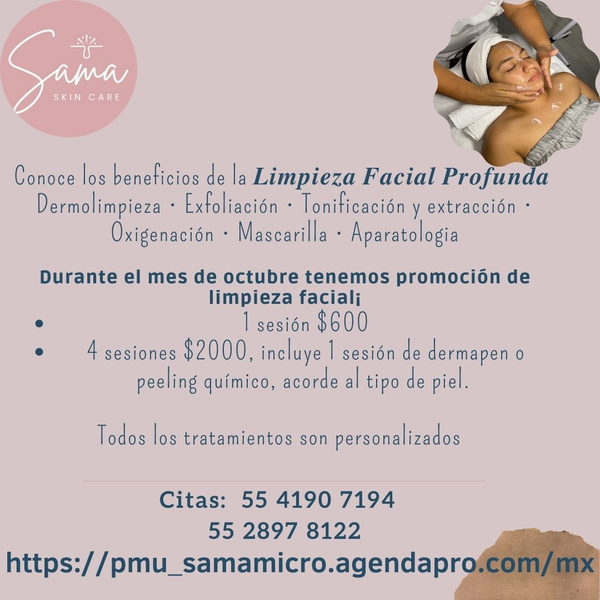 Facial profundo, 1 sesión