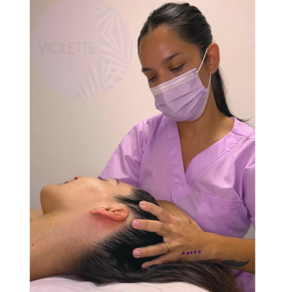 Masaje Craneo Facial+ Drenaje linf en pecho- Dermatocosmiatria